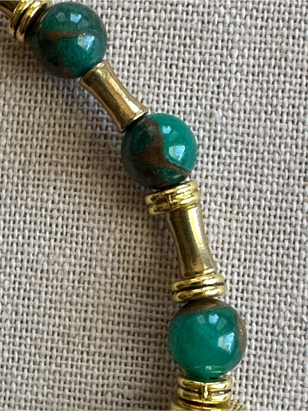 22-1/2 inch Onyx bead necklace NWOT - Picture 9 of 13